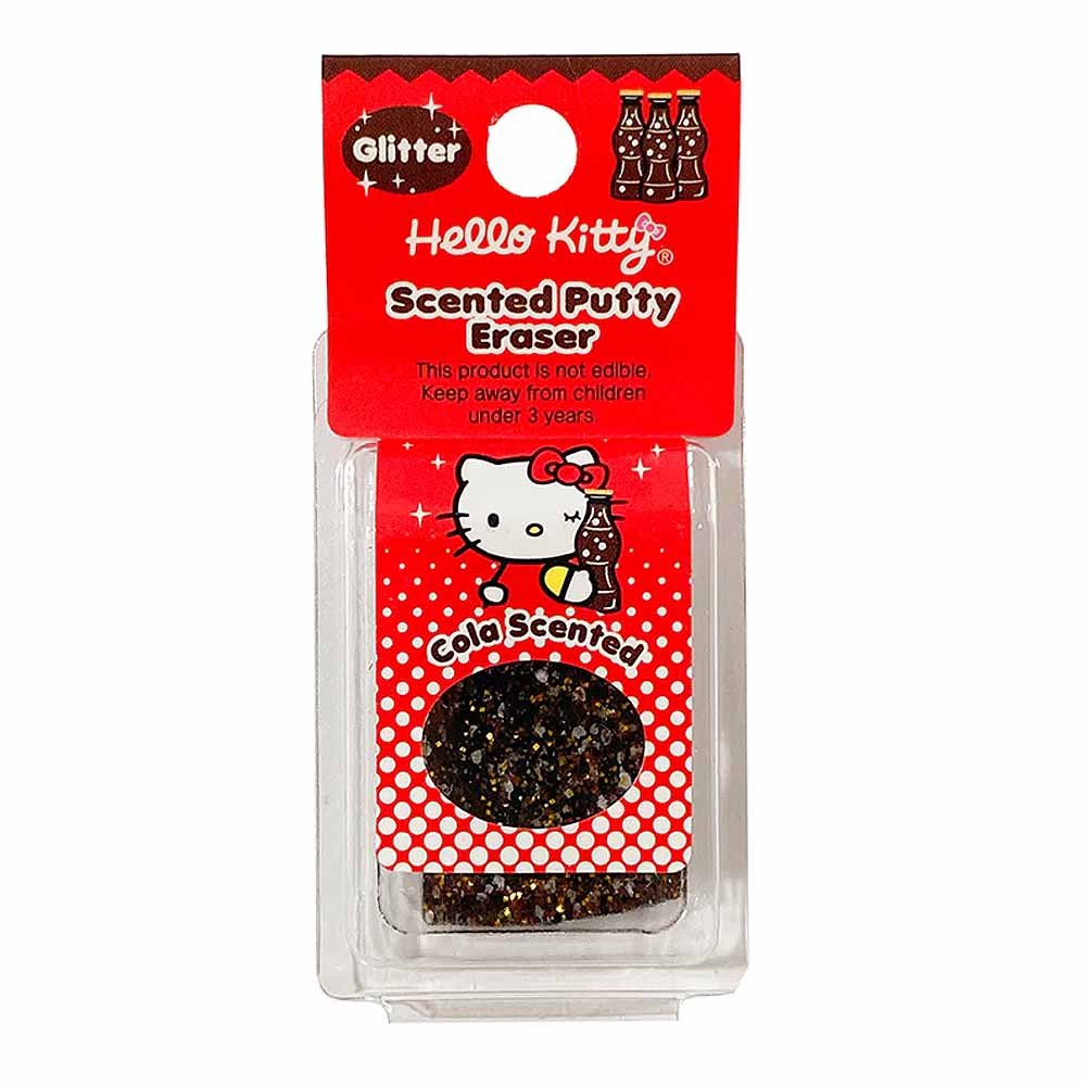 Hello Kitty Glitter Scented Putty Eraser