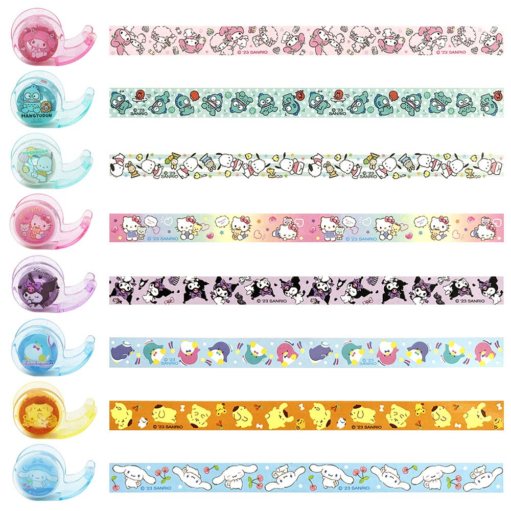 Sanrio Characters Mini Washi Tape Set (Random)