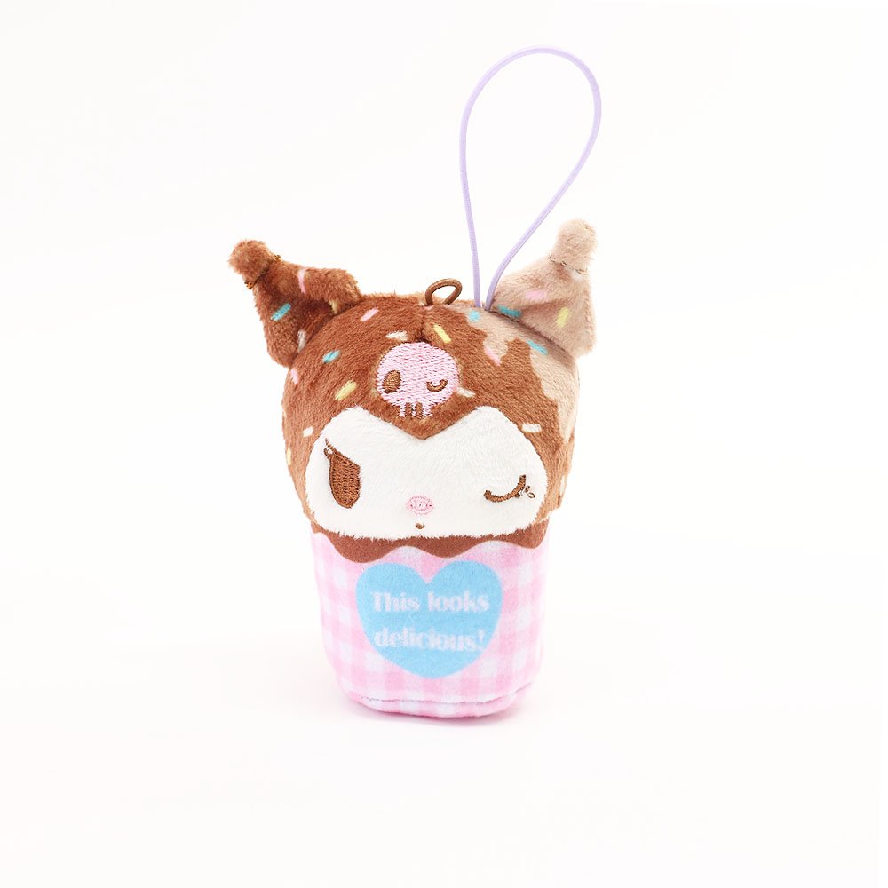 Sanrio Characters Cupcake Keychain Plush