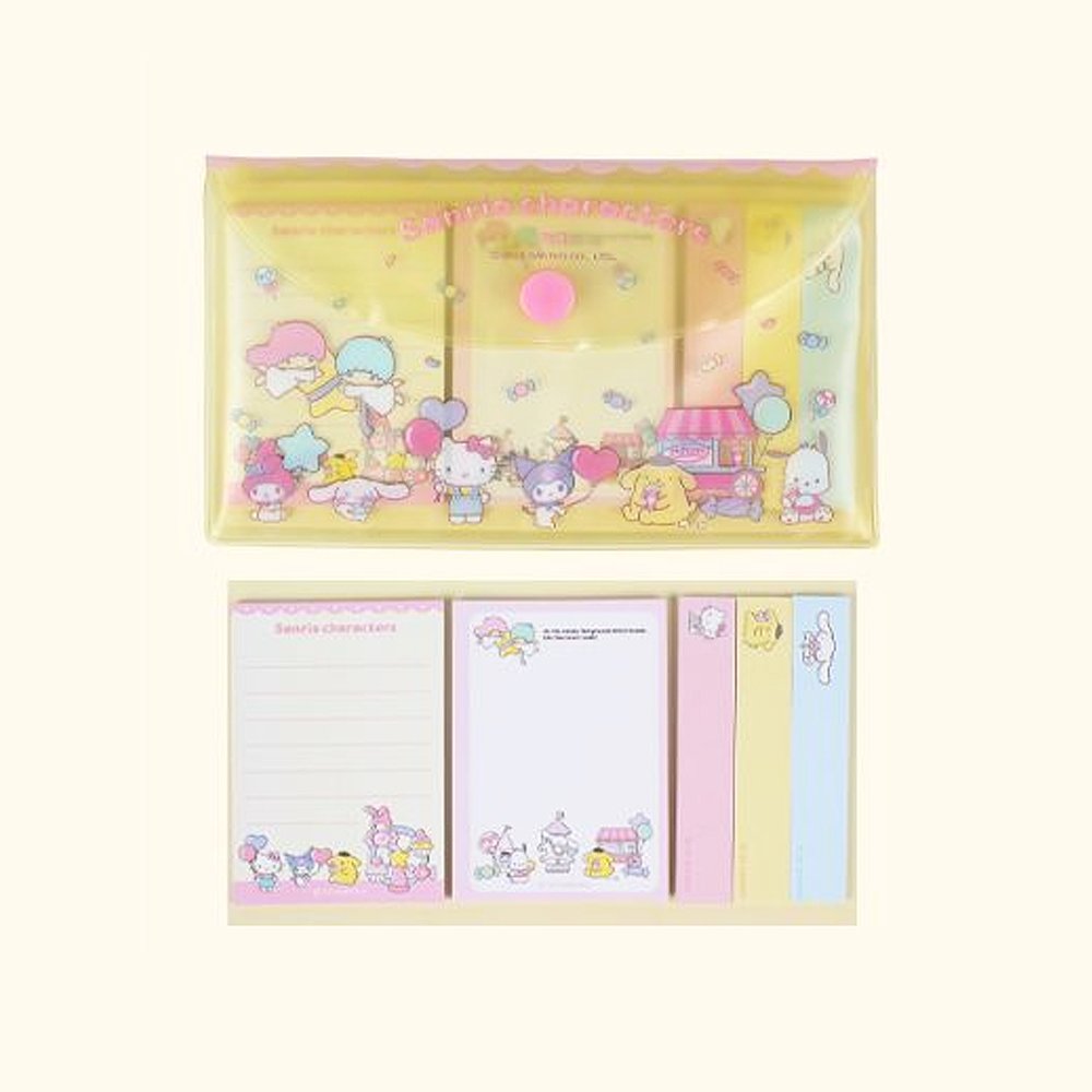Sanrio Characters Pocket Memo Set