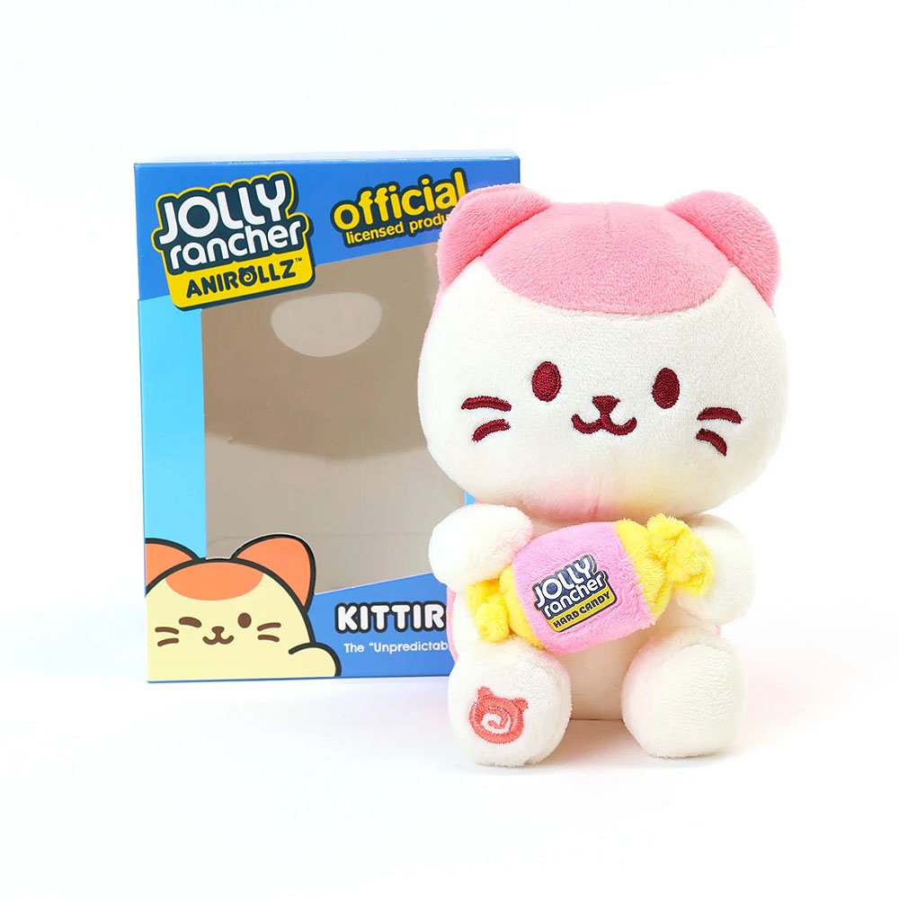 Anirollz x Jolly Rancher | Kittiroll 6" Small Sitting Plush