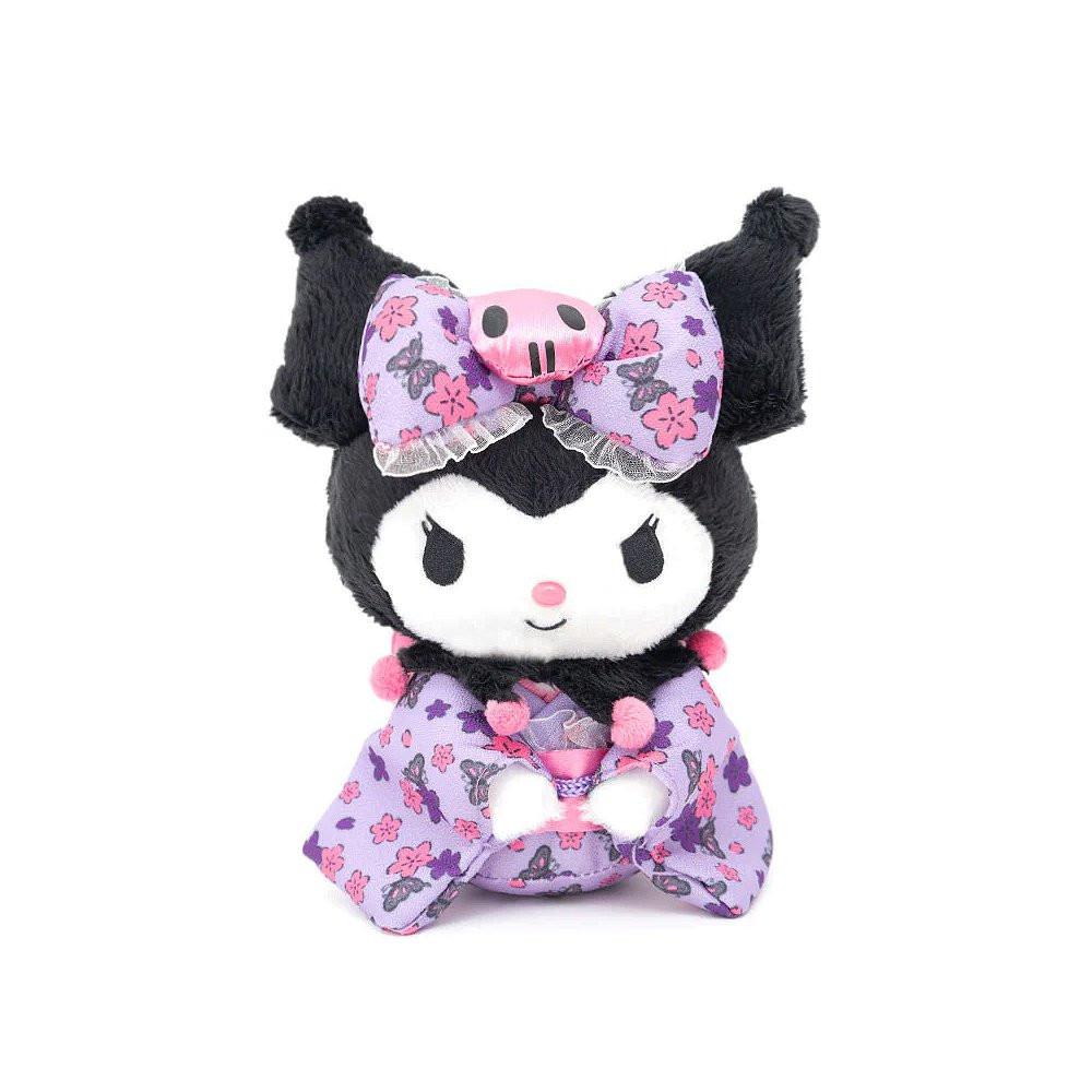Kuromi Kimono Bean Doll Plush