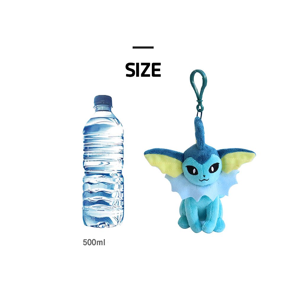 Nintendo Pokemon Vaporeon Clip-On Plush