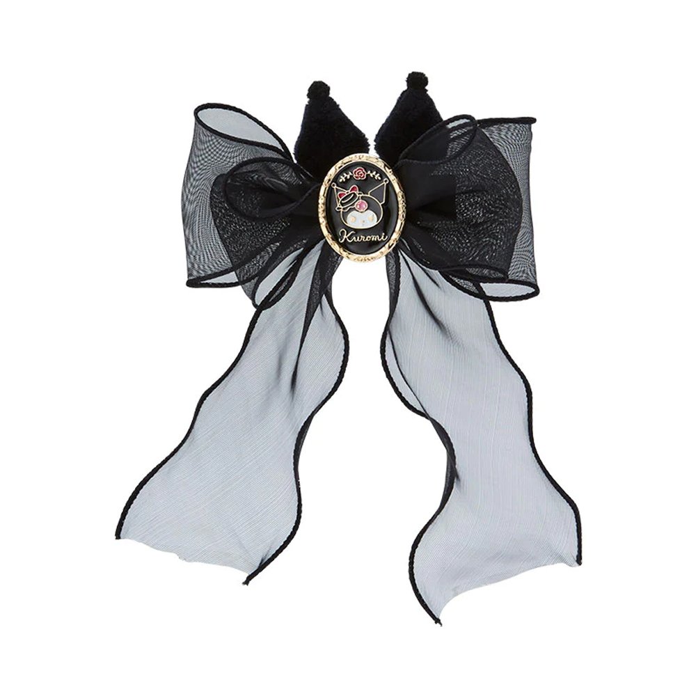 Sanrio Kuromi Mystic Mansion Ribbon Hair Clip