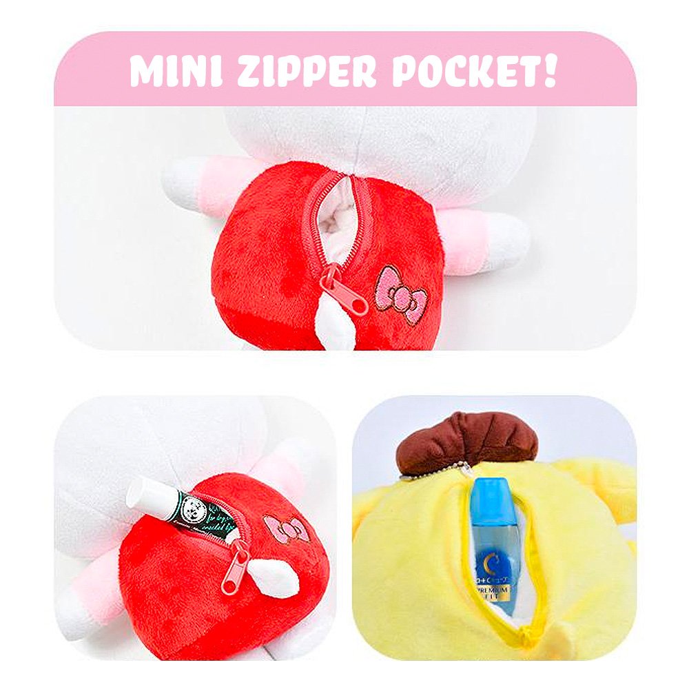 Sanrio Characters Plush Pouch