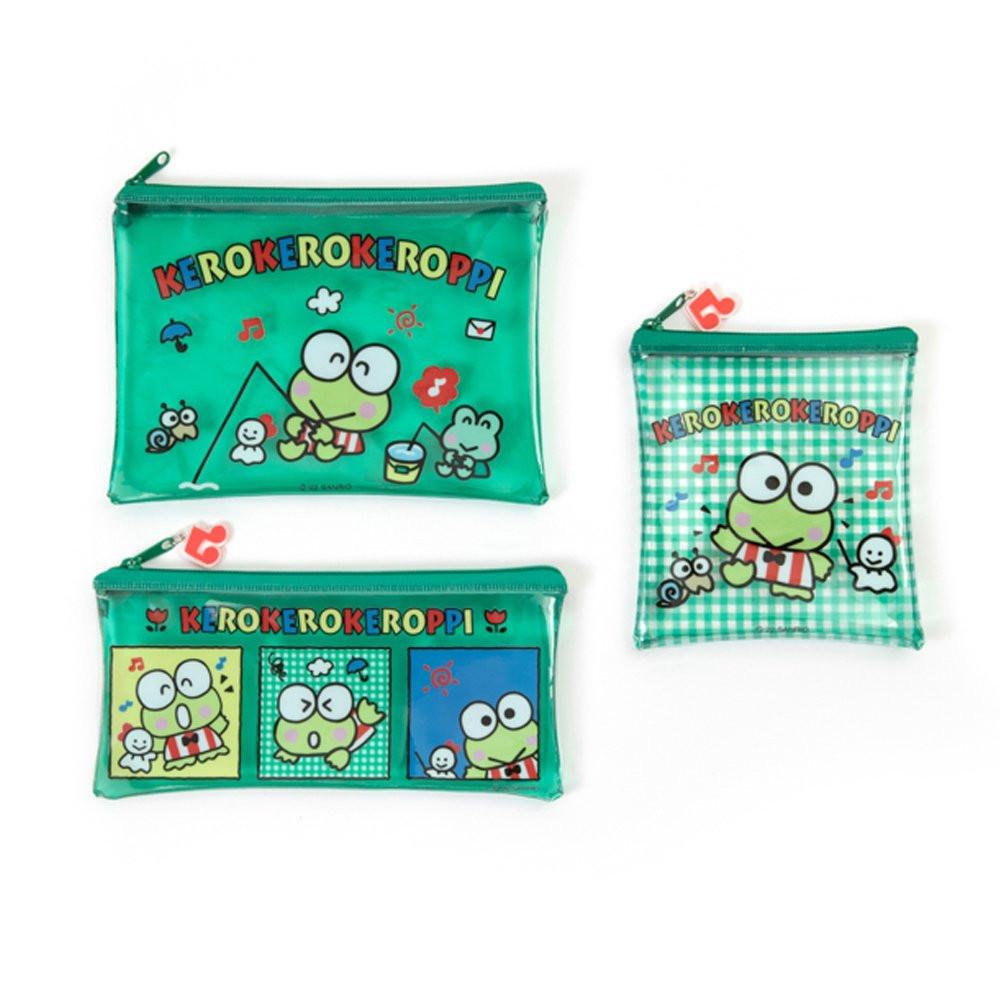 Sanrio Characters Clear Pouch 3pcs Set