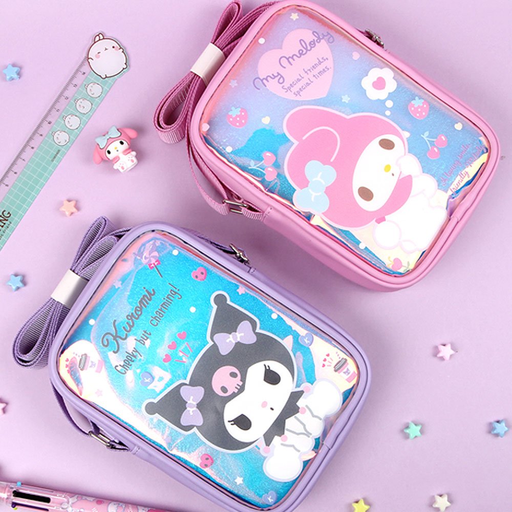 Sanrio Characters Hologram Crossbody Bag