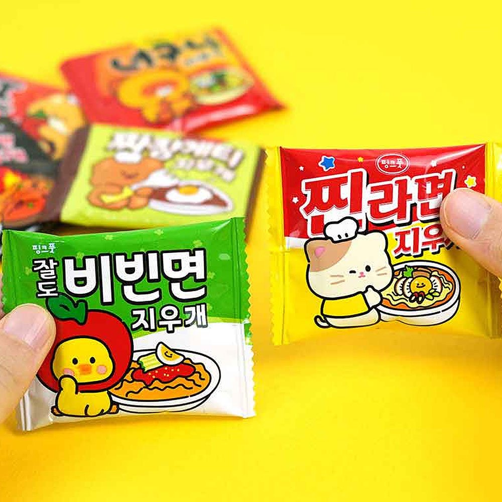 Do Not Eat Ramen Eraser