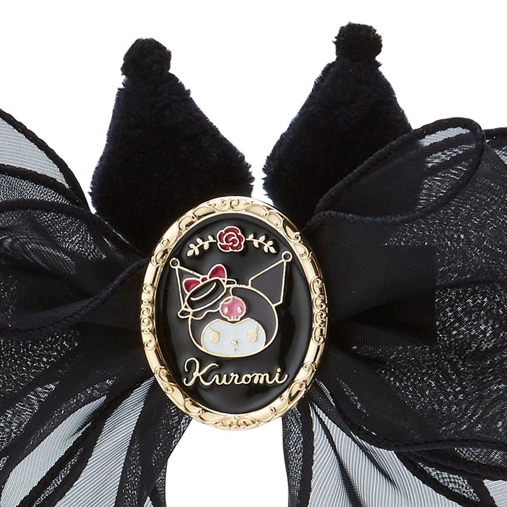 Sanrio Kuromi Mystic Mansion Ribbon Hair Clip