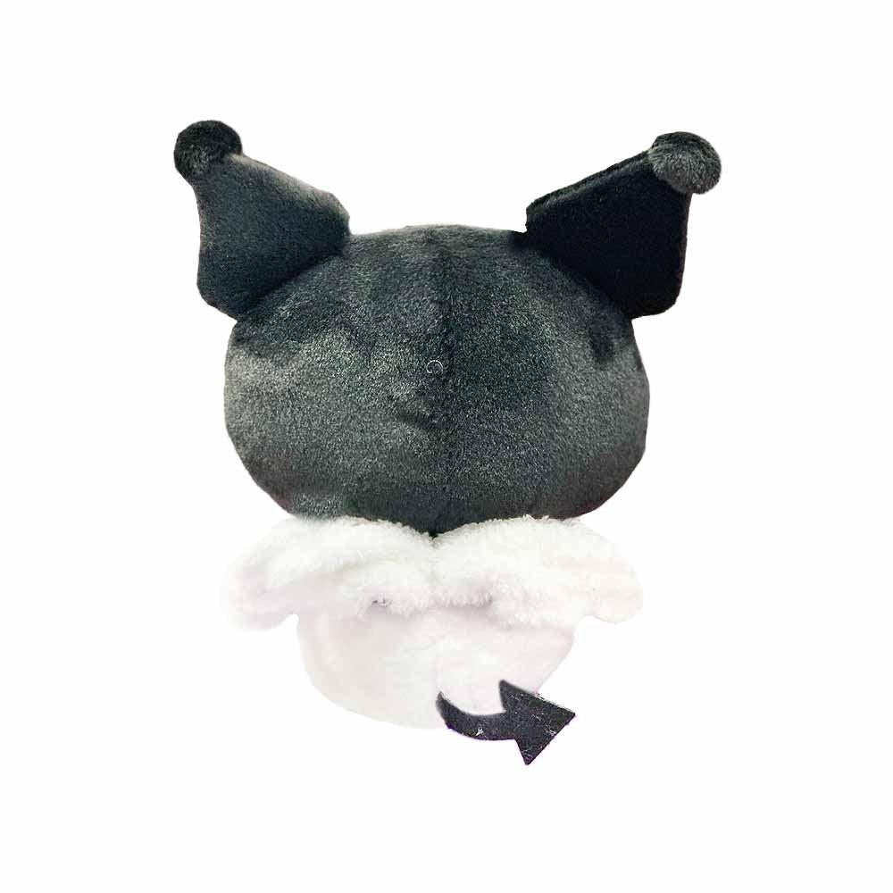 Sanrio Kuromi Wing Gingham Clip-On Plush