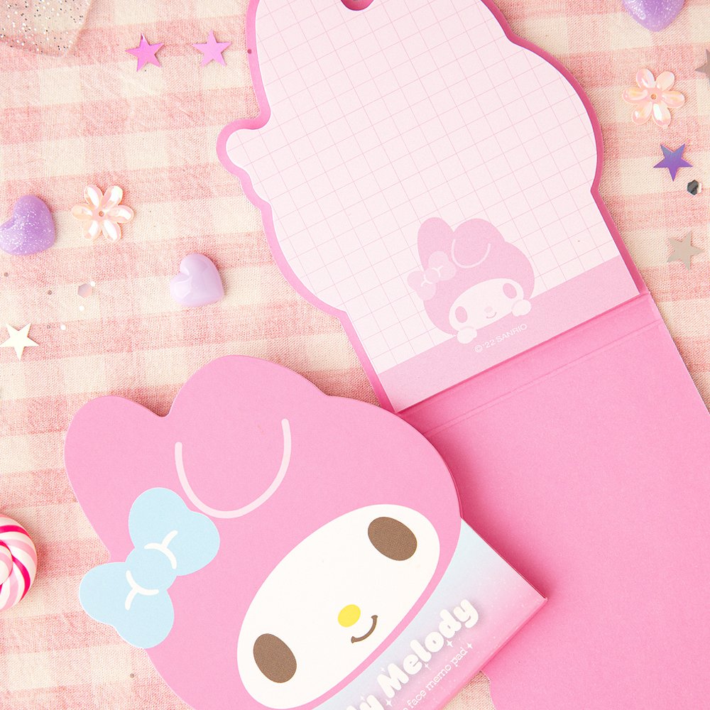 Sanrio Characters Non-Sticky Memo Pad : Cutie