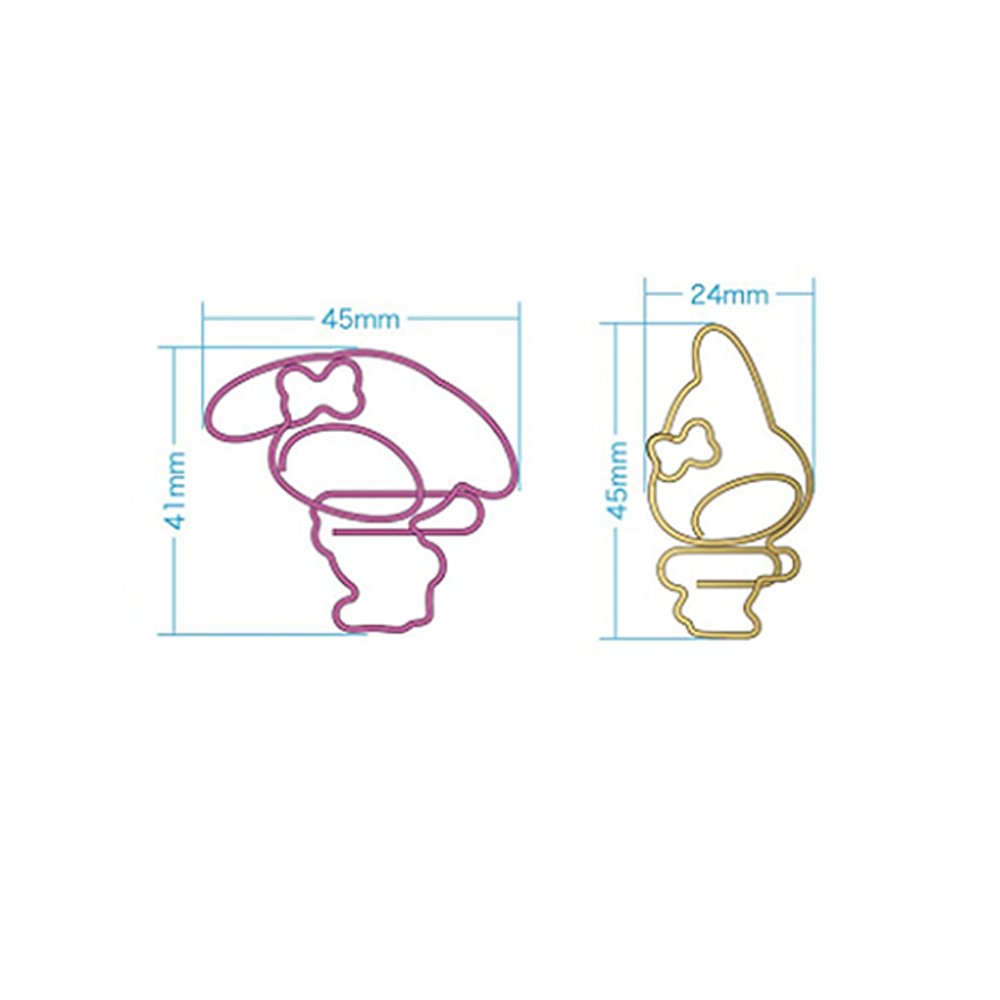 Sanrio Character Die-Cut Clip Set