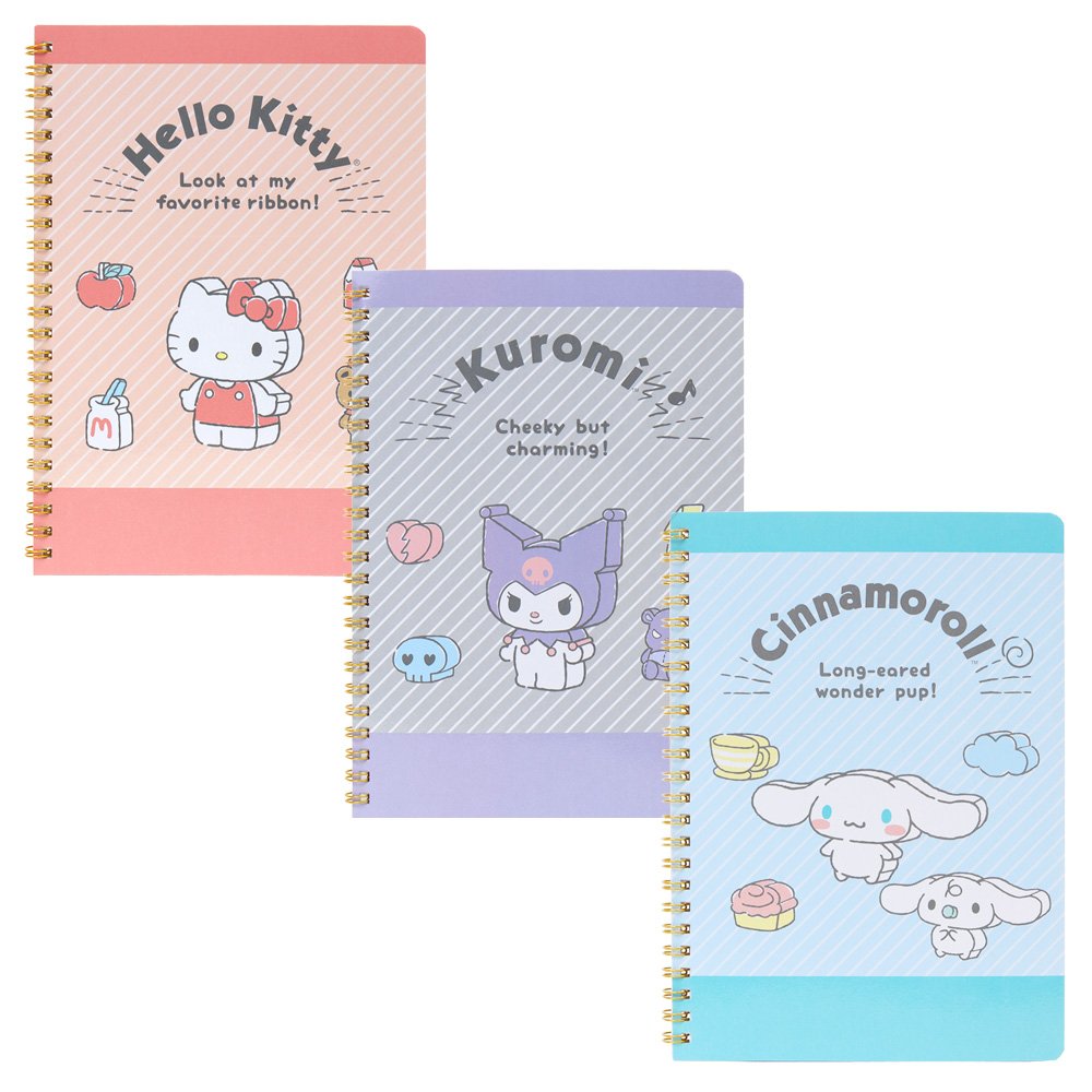 Sanrio Characters Notebook : 3D Best Friend