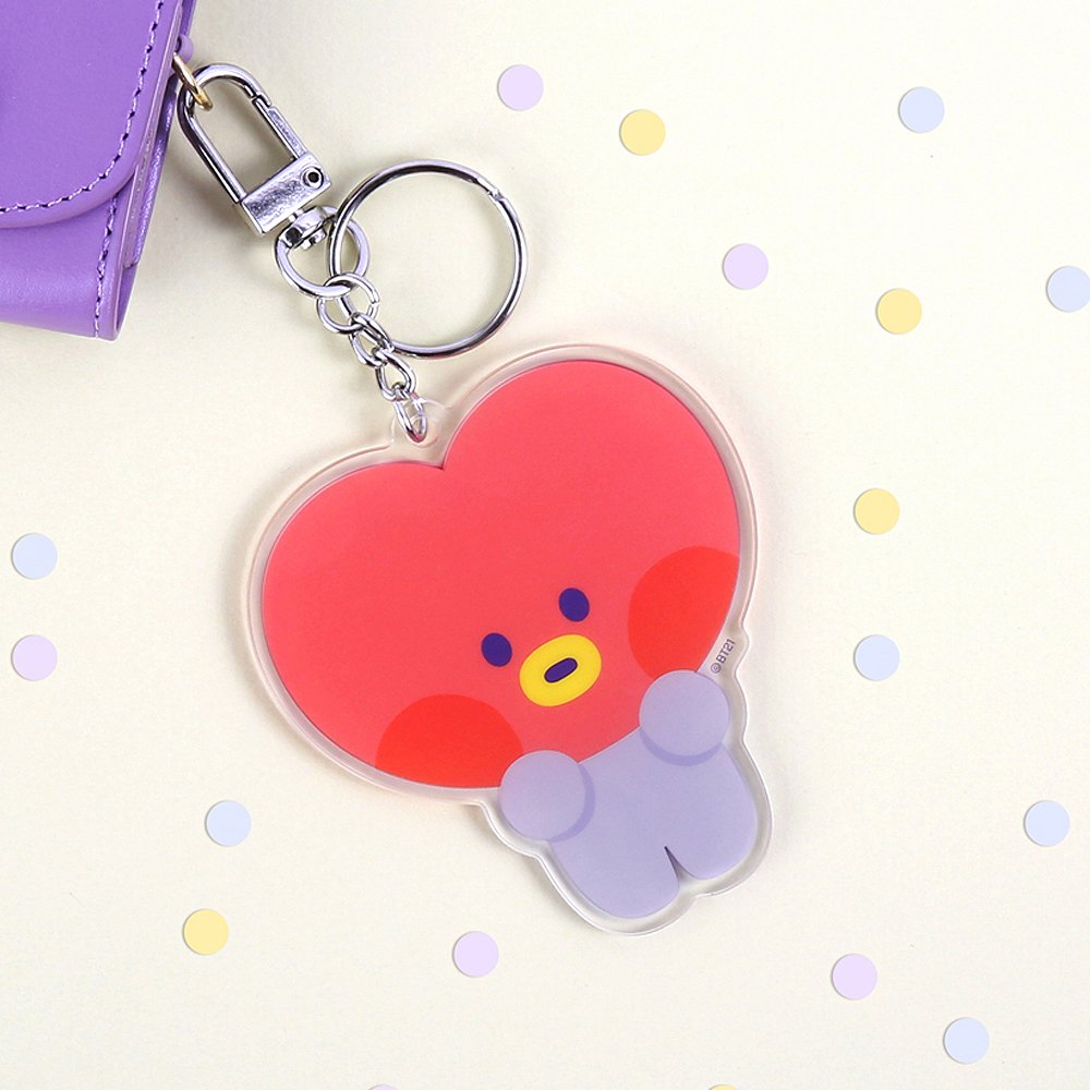 BT21 Big Acrylic Keyring