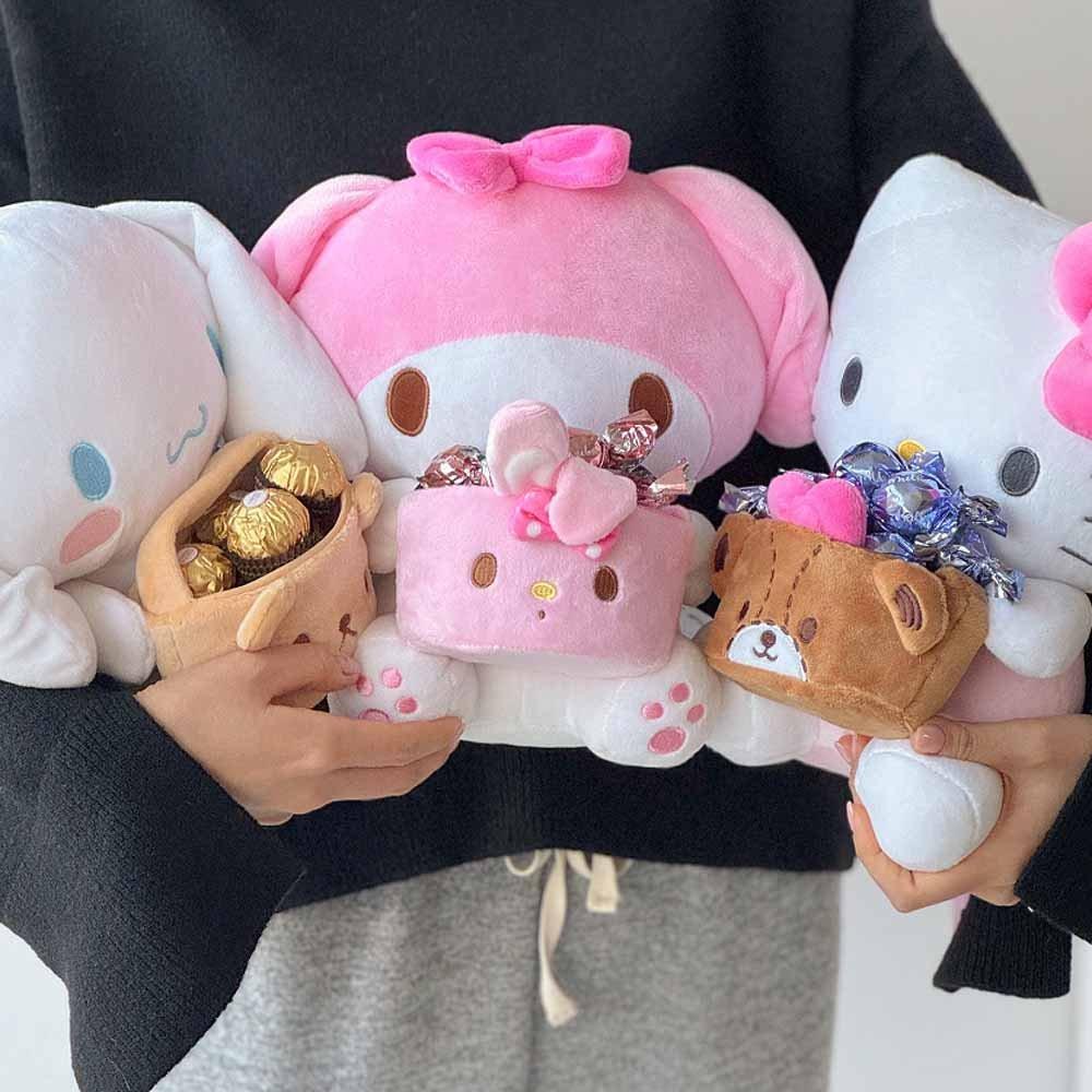 Sanrio Kuromi Friends with Basket 11" Plush