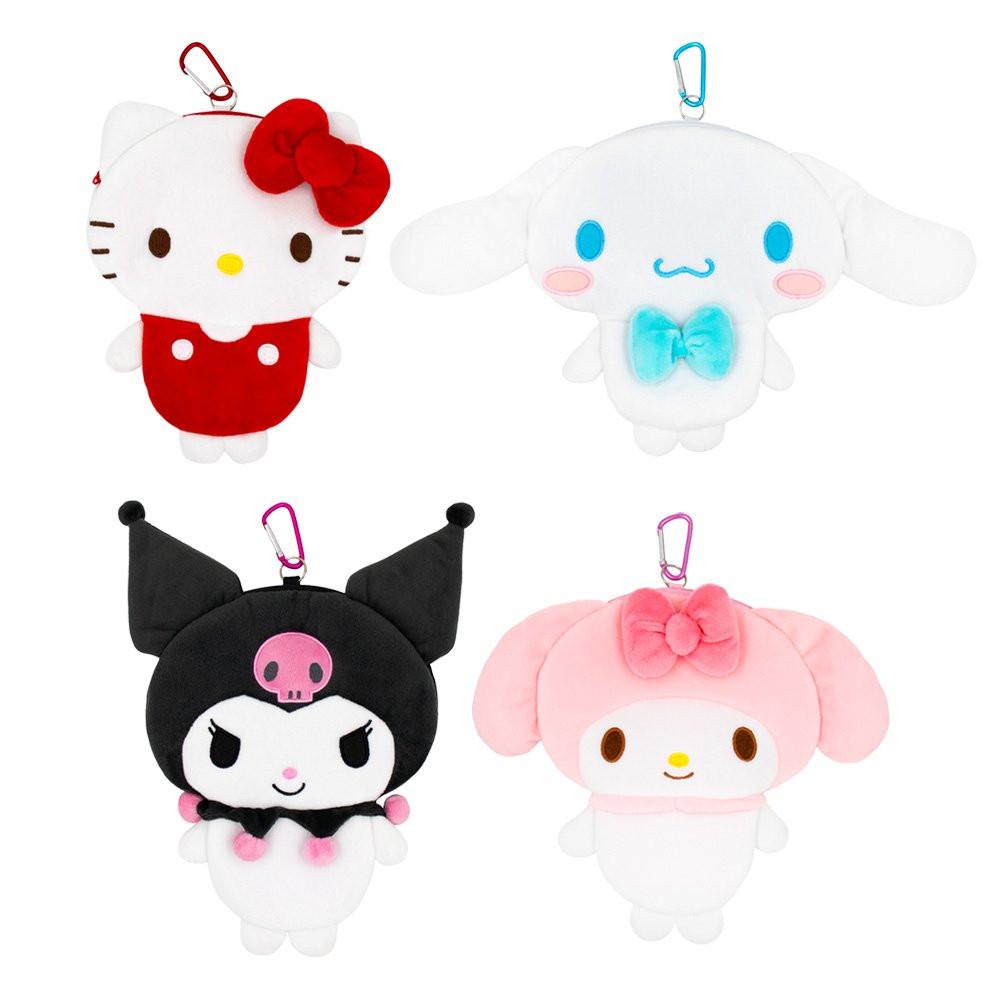 Sanrio Characters Clip On Die Cut Pouch