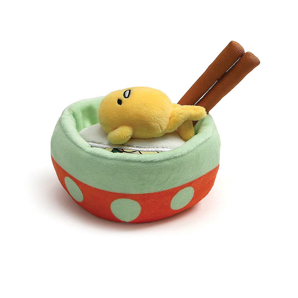 Gudetama With Noodle 4.5" Plush