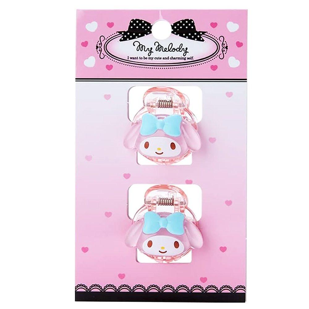Sanrio Characters Clear Claw Hair Clip Set