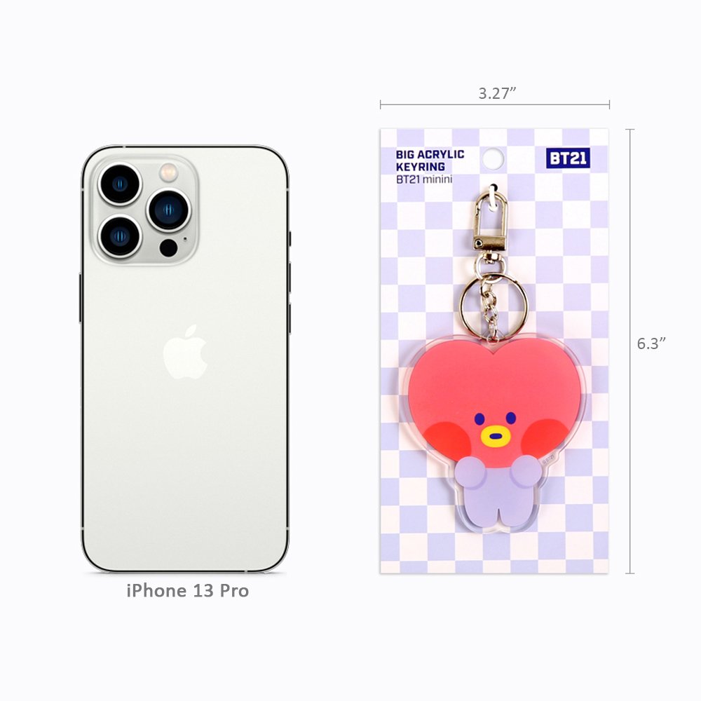 BT21 Big Acrylic Keyring