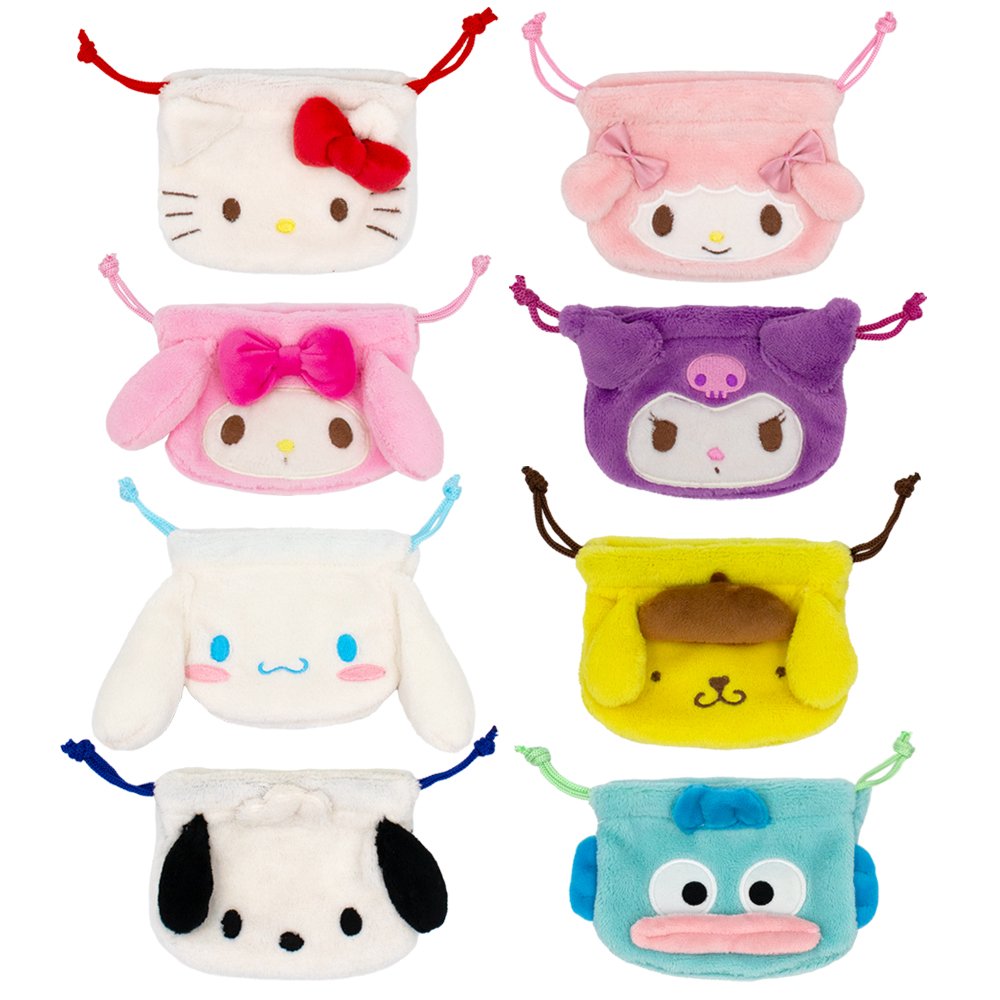 Sanrio Characters Petite Drawstring Pouch