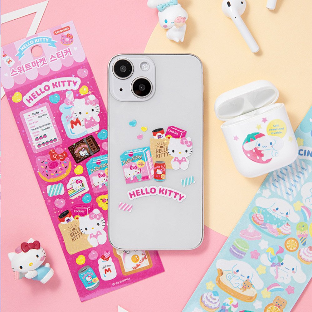 Sanrio Characters Sweet Market Sticker Sheet