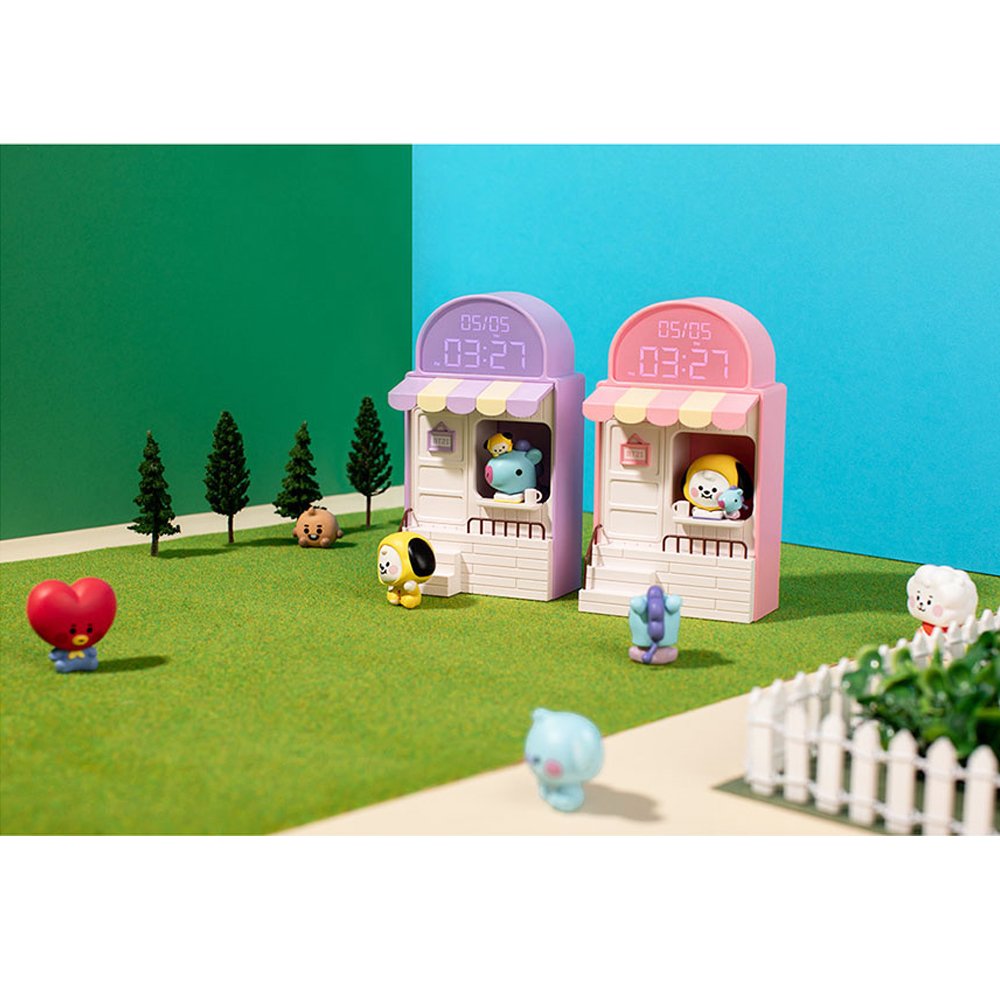 BT21 Little Buddy LED Digital Clock : Cafe