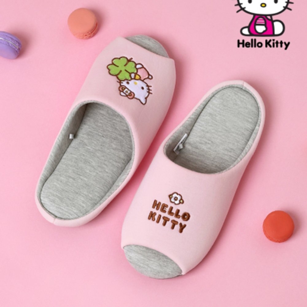 Hello Kitty Non Slip Indoor Slippers (One Size) : Clover