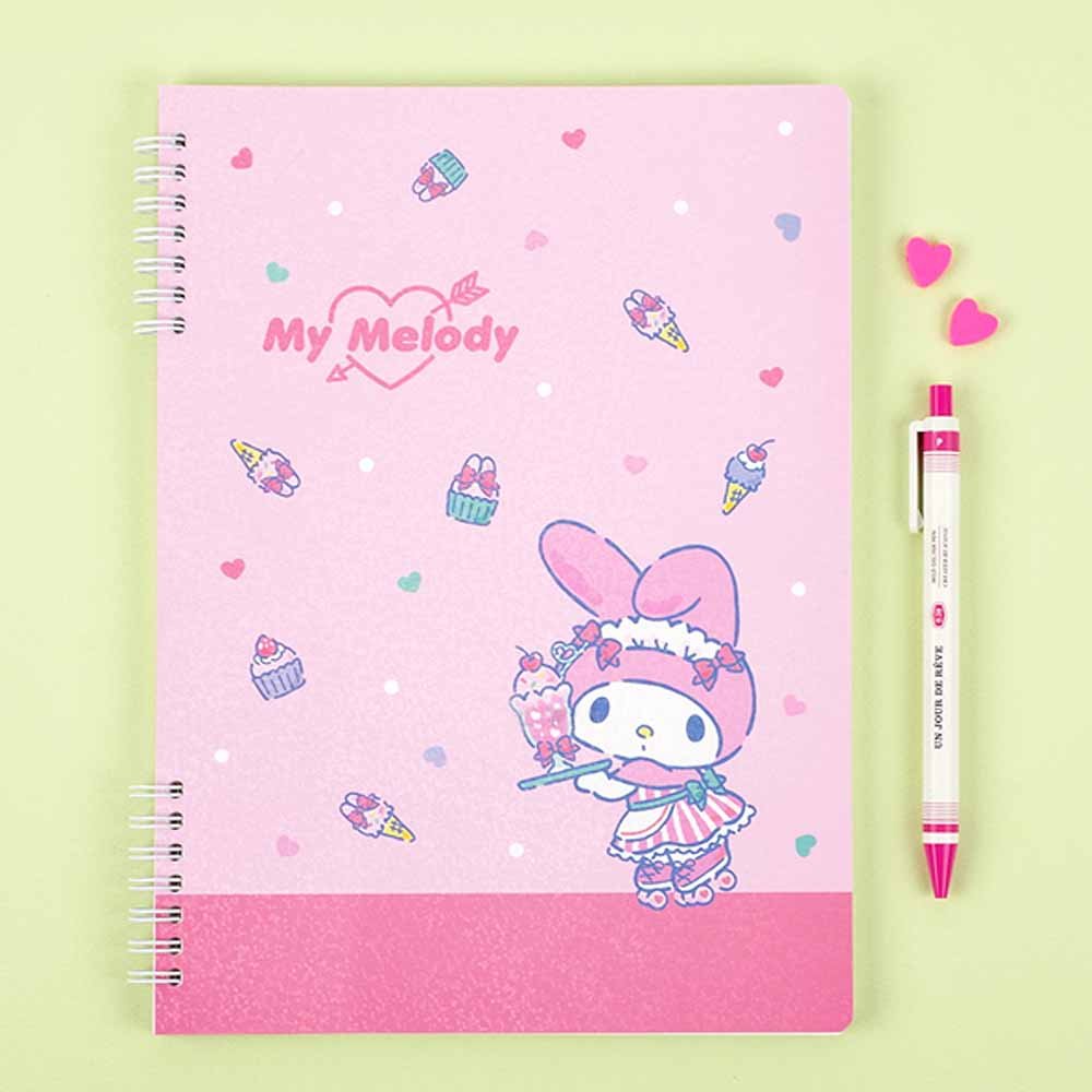 Sanrio Characters Hologram Spring Notebook
