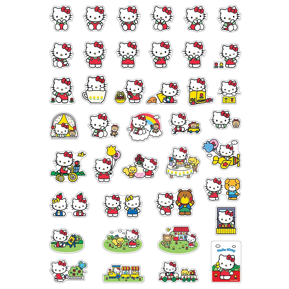 Sanrio Characters Tin Case Sticker Set