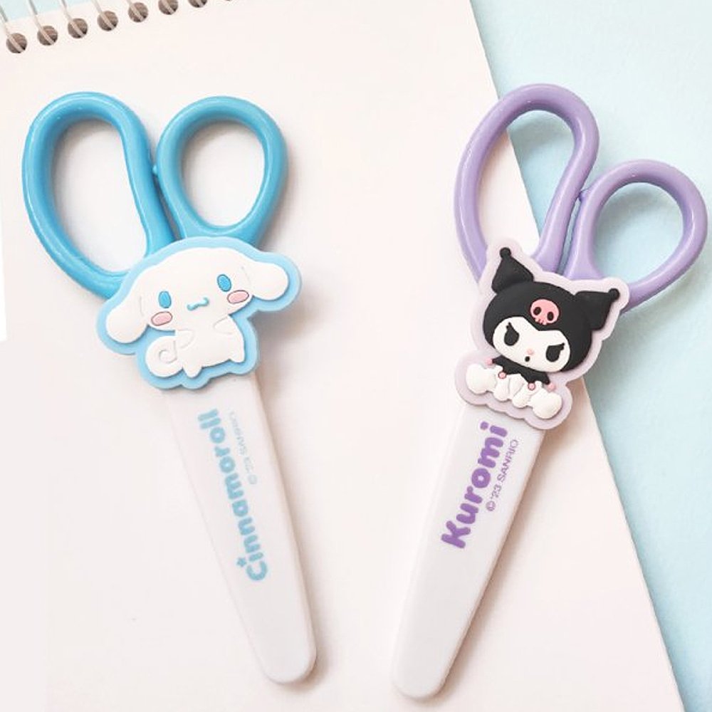 Sanrio Kuromi & Cinnamoroll Safety Cap Scissors