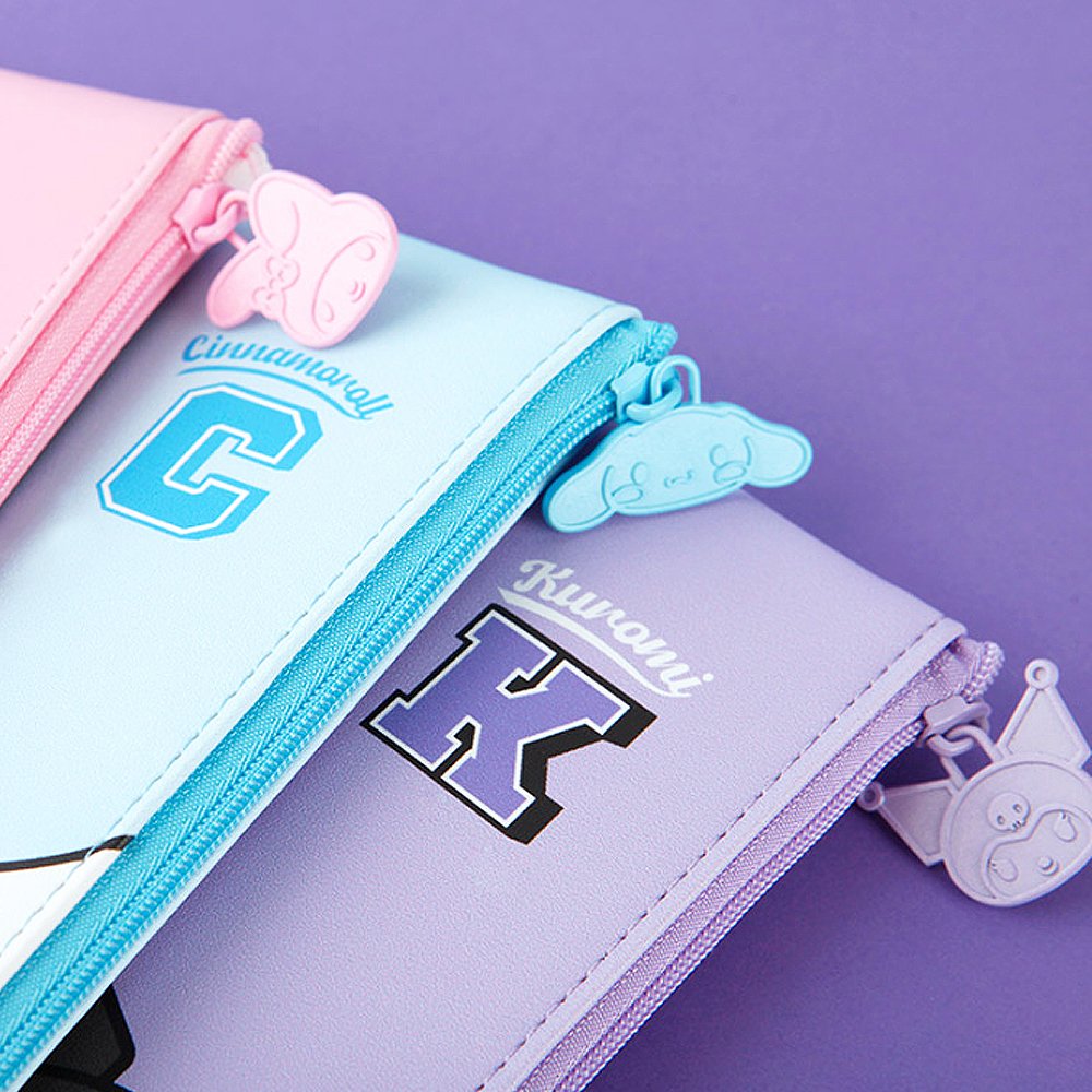 Sanrio Characters Flat Pencil Pouch