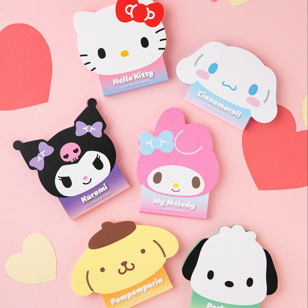 Sanrio Characters Non-Sticky Memo Pad : Cutie