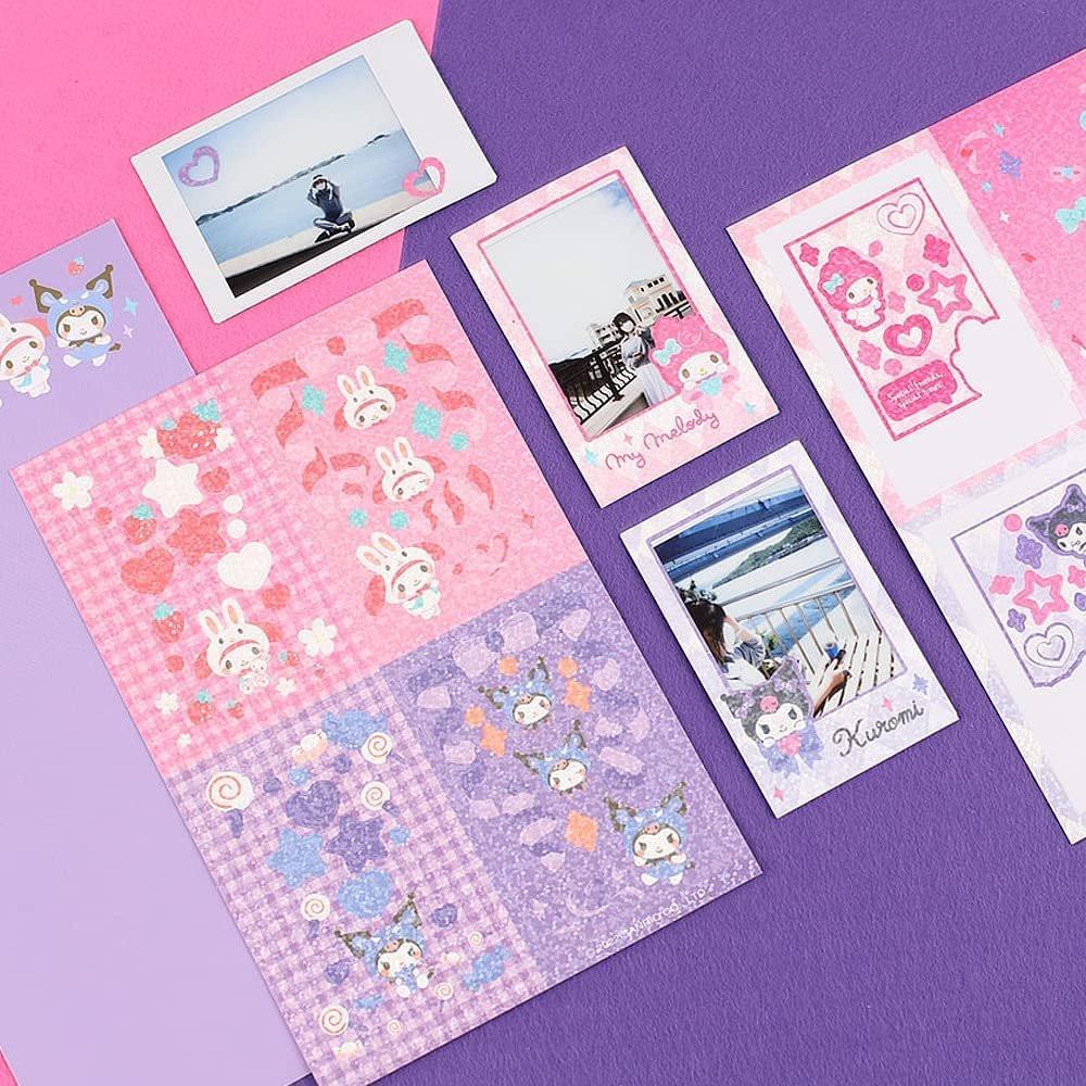 Sanrio My Melody & Kuromi Polaroid Frame Stickers