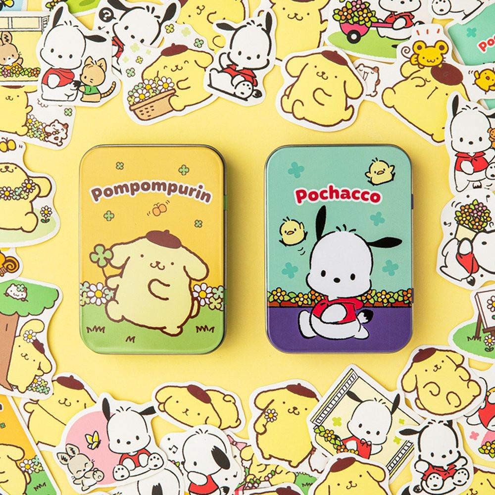 Sanrio Characters Tin Case Sticker Set