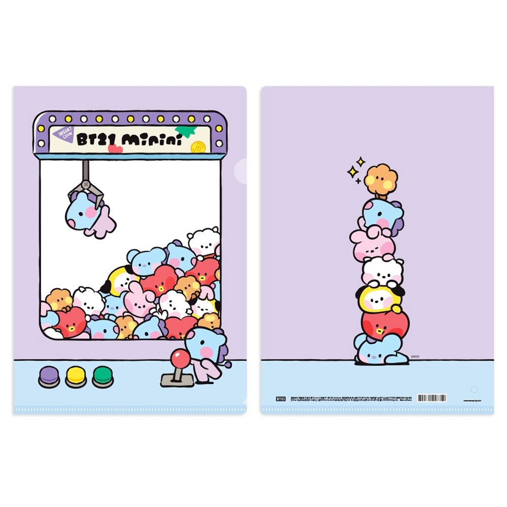 BT21 Glossy L-Folder : Minini