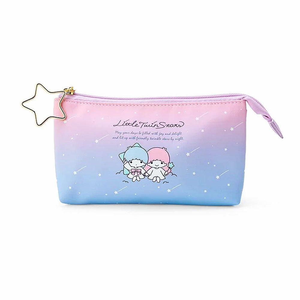 Sanrio Characters Double Pocket Pencil Pouch