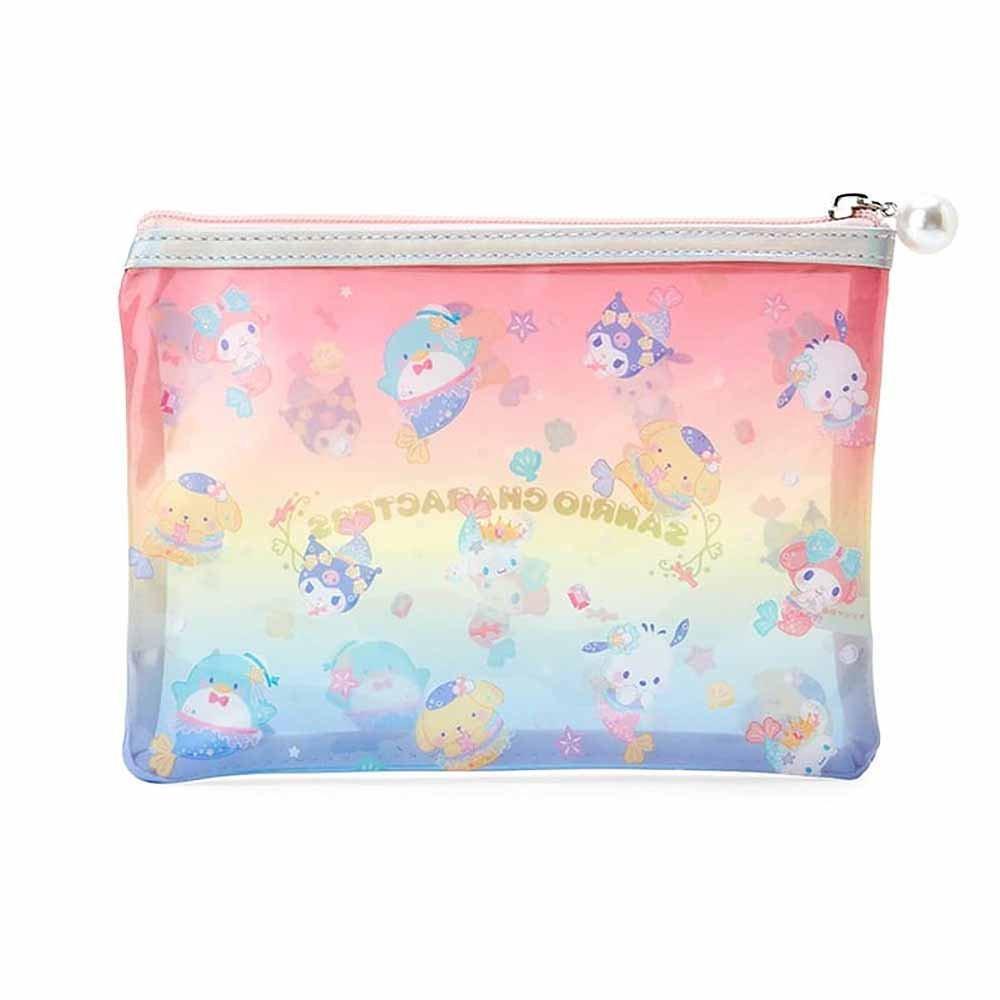 Sanrio Characters Mermaid Flat Pouch