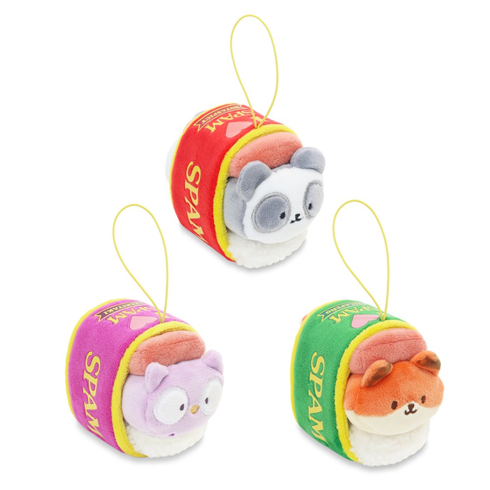 Anirollz x SPAM® Brand | 3" Mini Plush Keychain