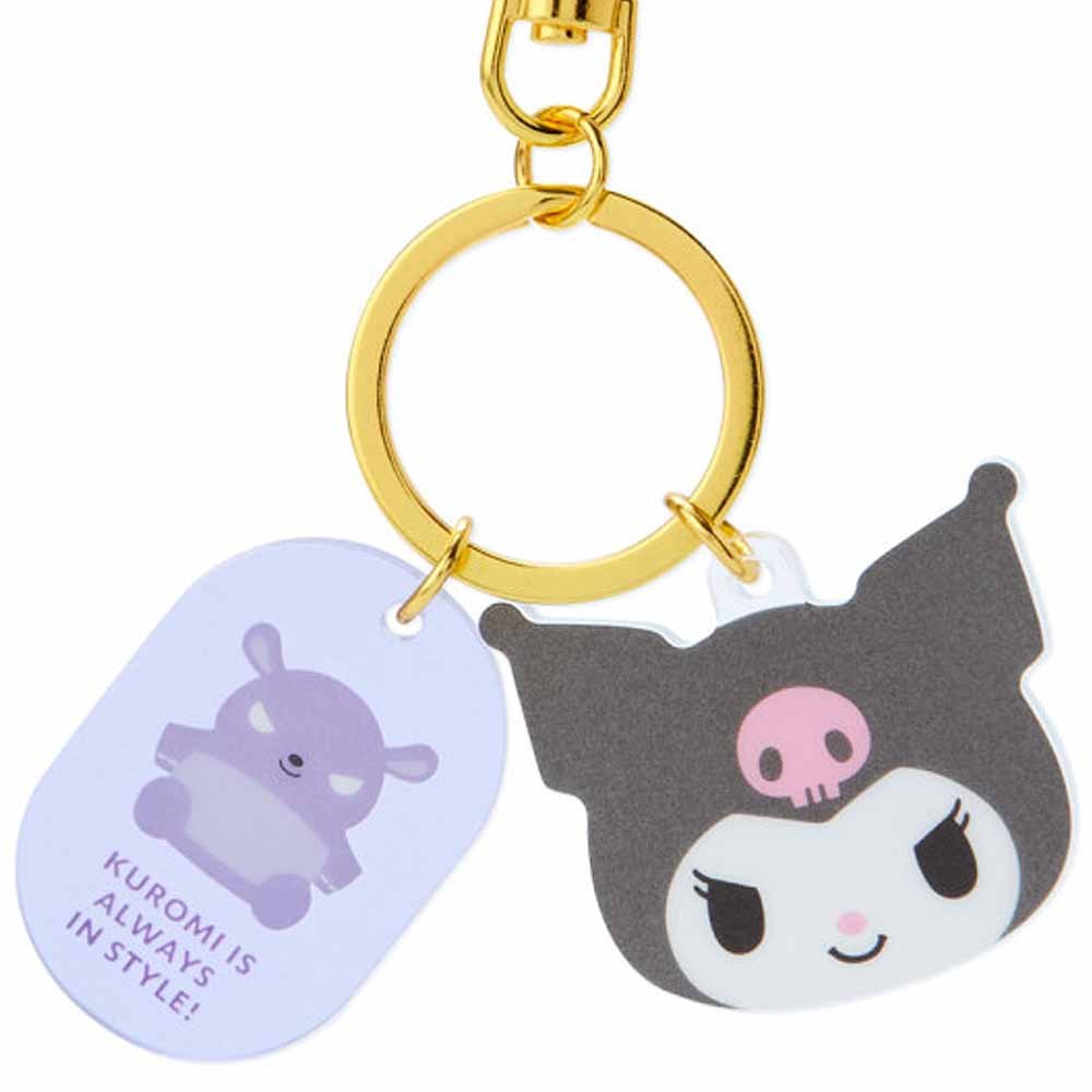 Kuromi Bestie Acrylic Keychain