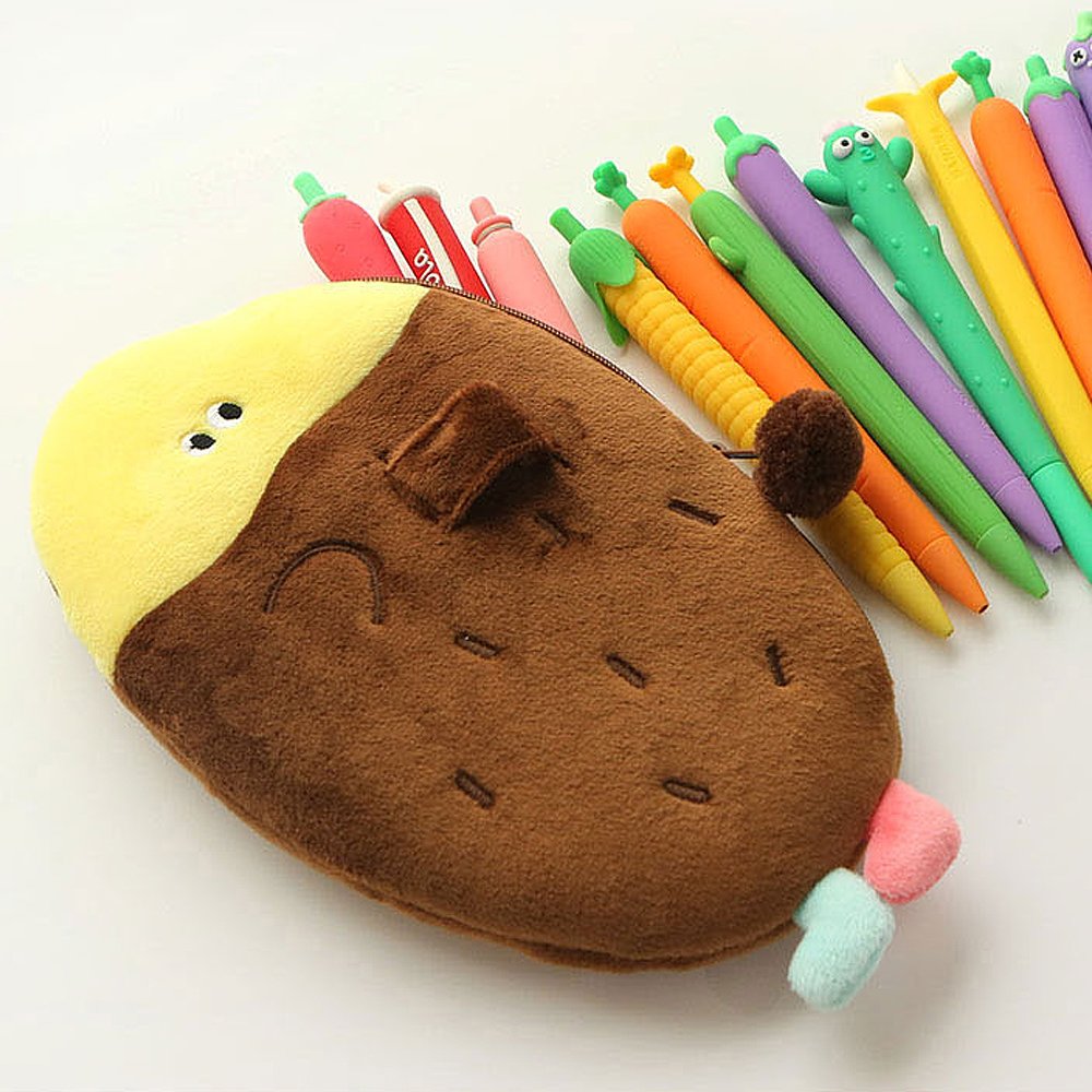 Carrot Friends Plush Pencil Case