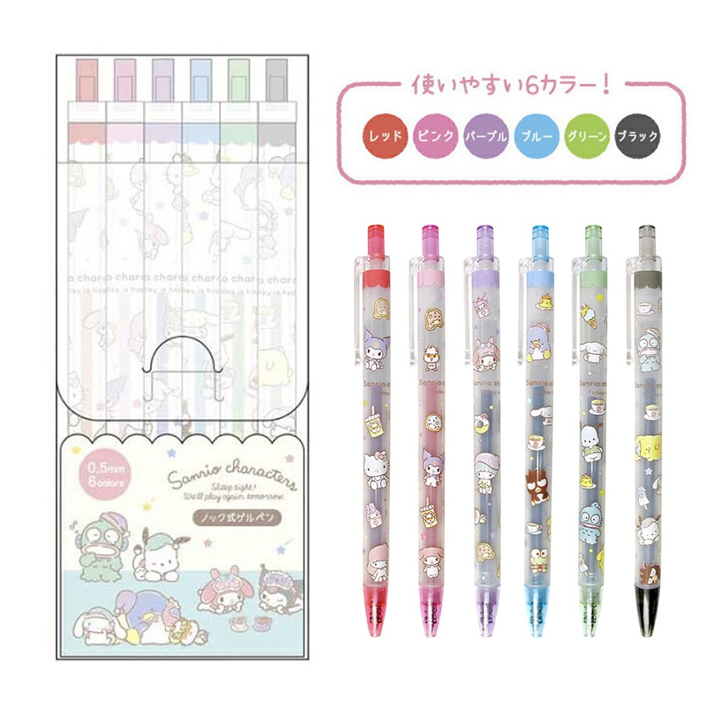Sanrio Characters Clear Gel Pen