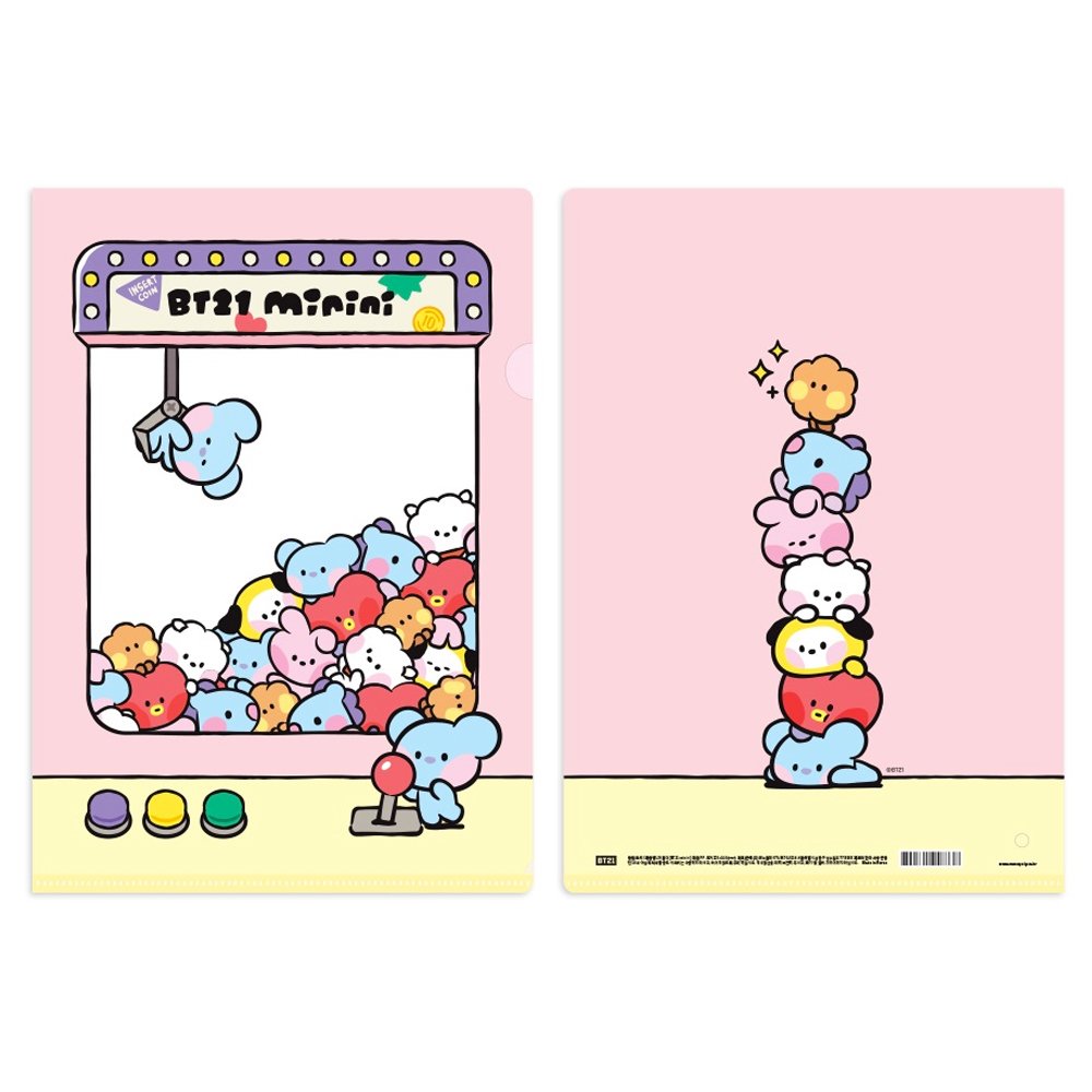 BT21 Glossy L-Folder : Minini