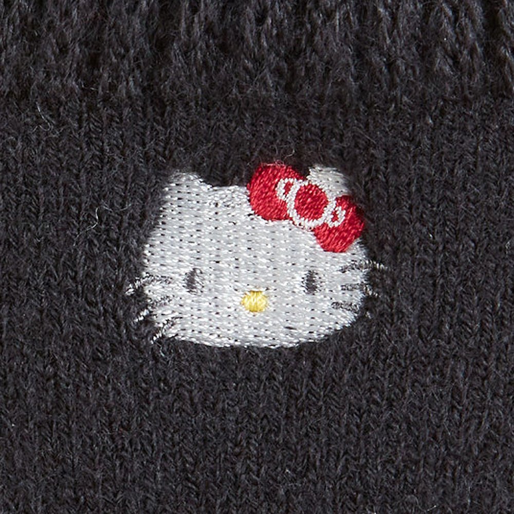 Sanrio Hello Kitty Crew Embroidered Face Socks