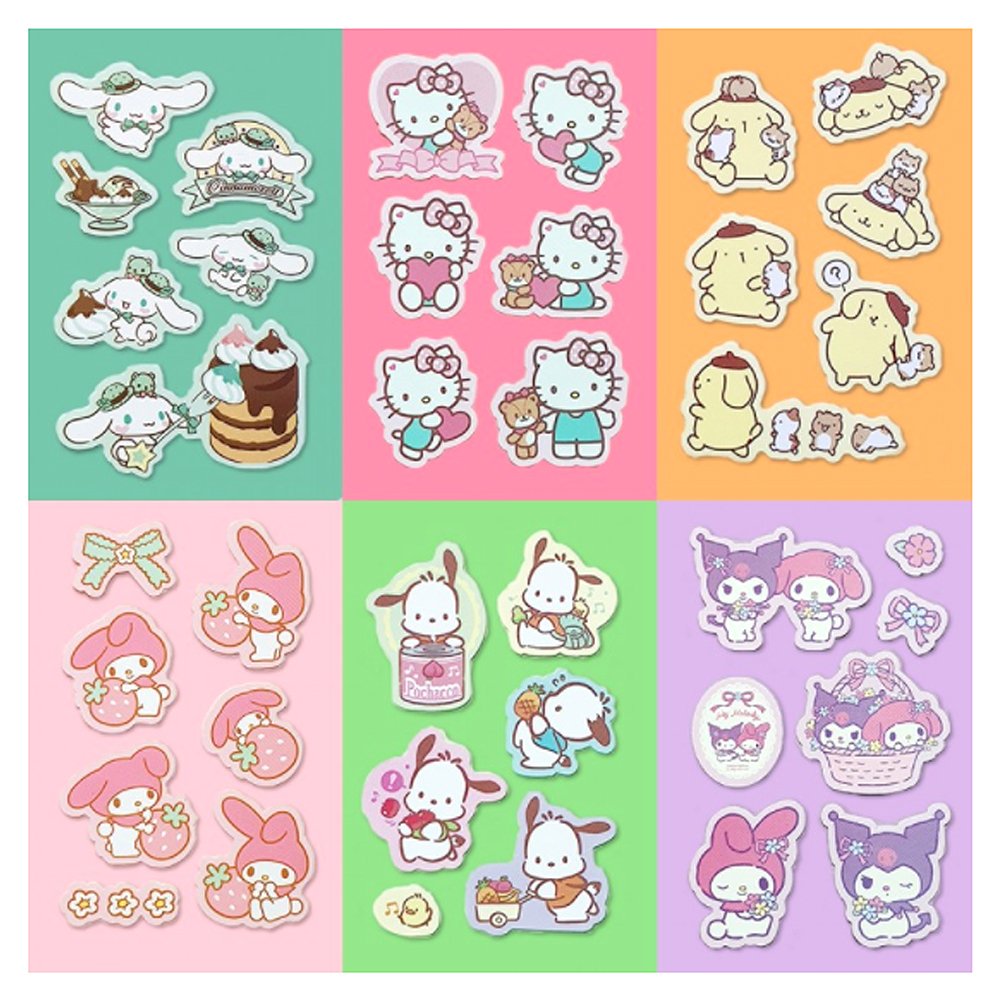 Sanrio Characters Pocket Sticker Sheet