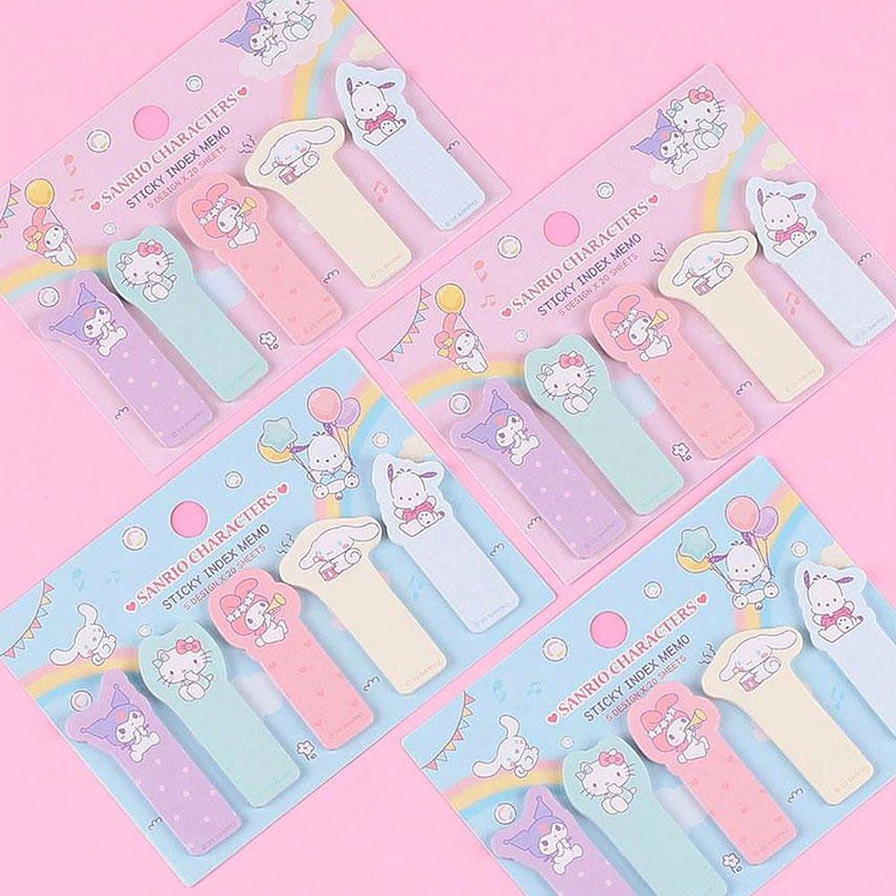 Sanrio Characters Assorted Sticky Index Memo