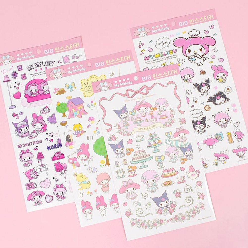 My Melody Big Deco Stickers