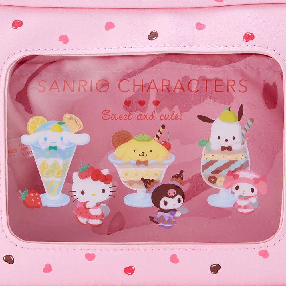 Sanrio Character Parfait Window Pouch