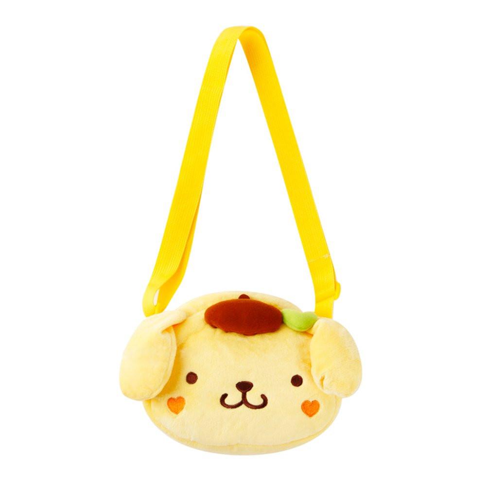 Sanrio Character Cutie Face Plush Crossbody Bag