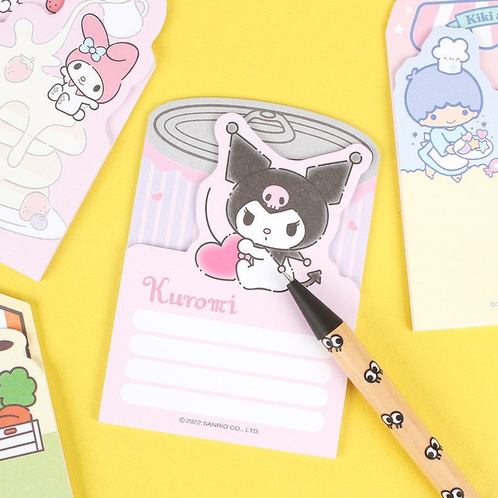 Sanrio Characters Cutie Non-Sticky Memo Set