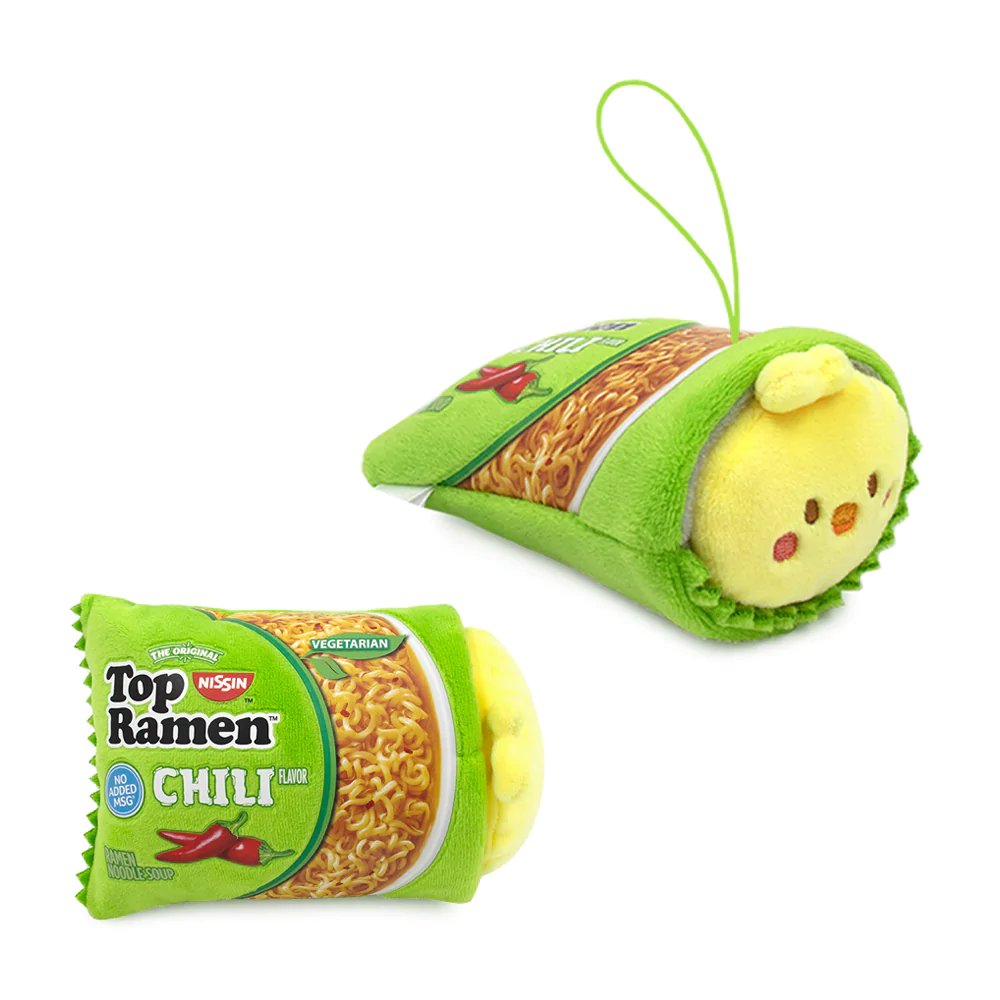 Anirollz x Top Ramen 4" Plush Keychain